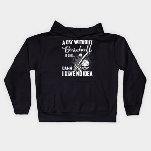 Baseball with Skull Kids Hoodie